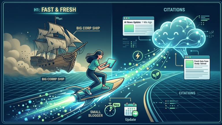Use Speed and Freshness to Your Advantage
