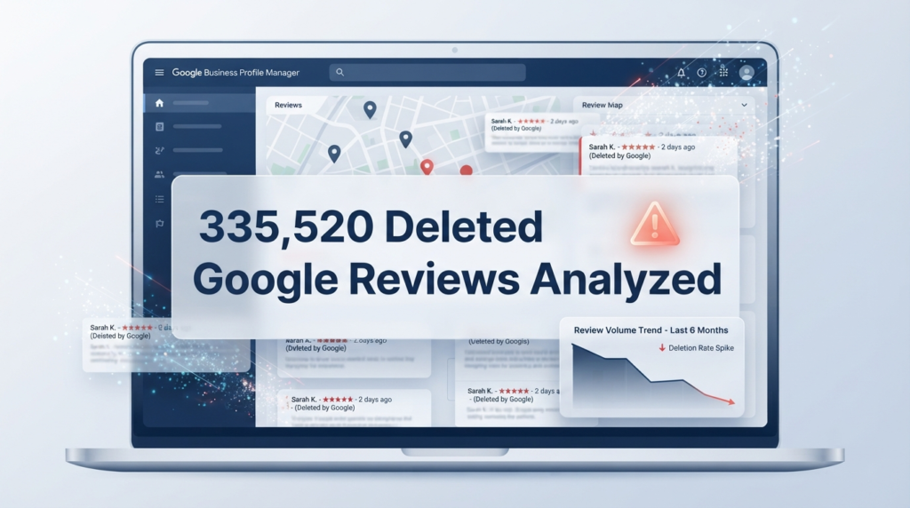 335,520 Deleted Google Reviews Analyzed
