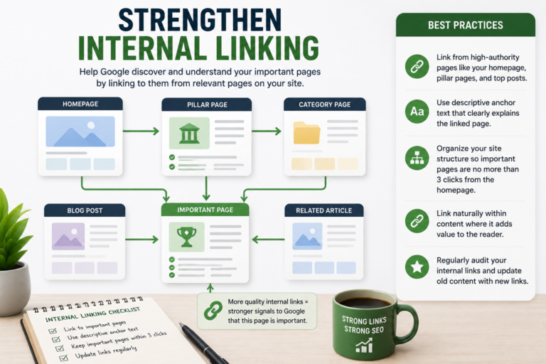 strenghthen internal linking