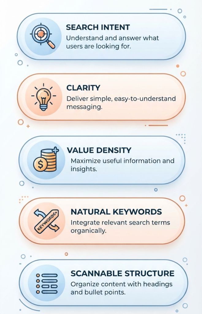 The Core Principles of High-Ranking SEO Copy
