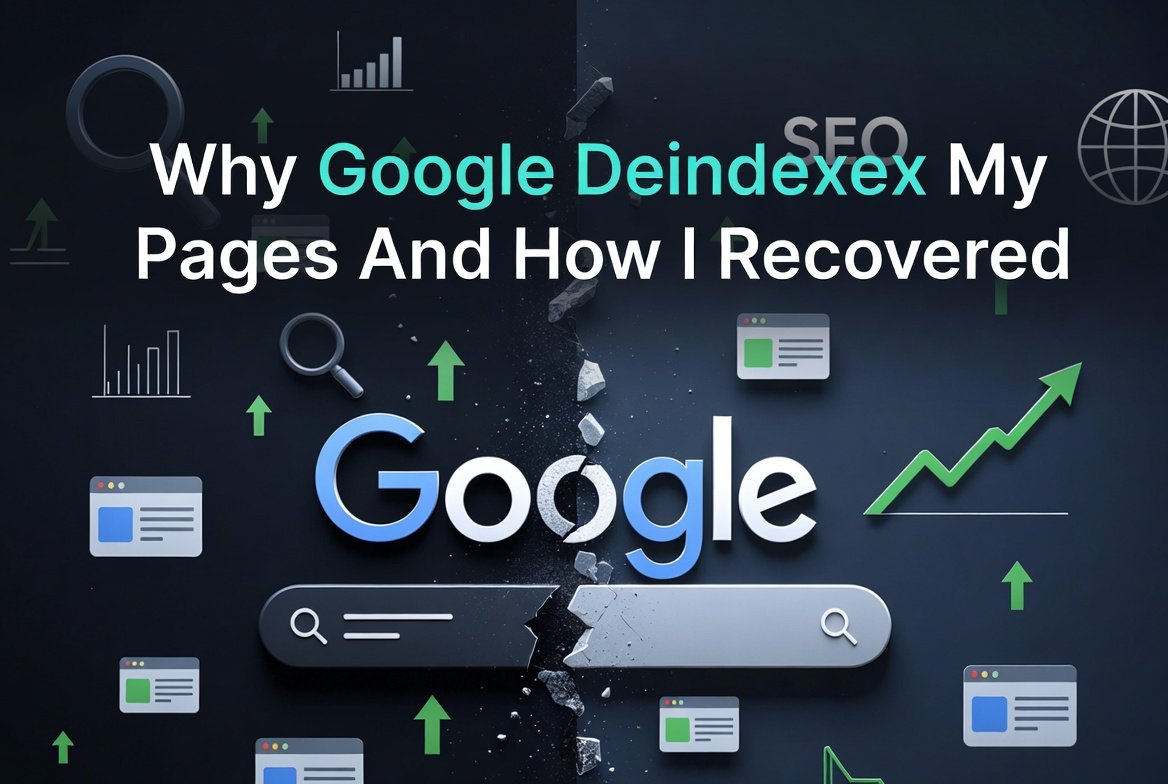 Why Google Deindexed My Pages And How I Recovered