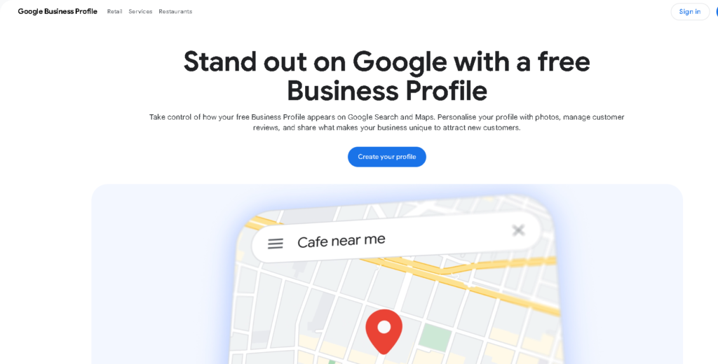 google business profile