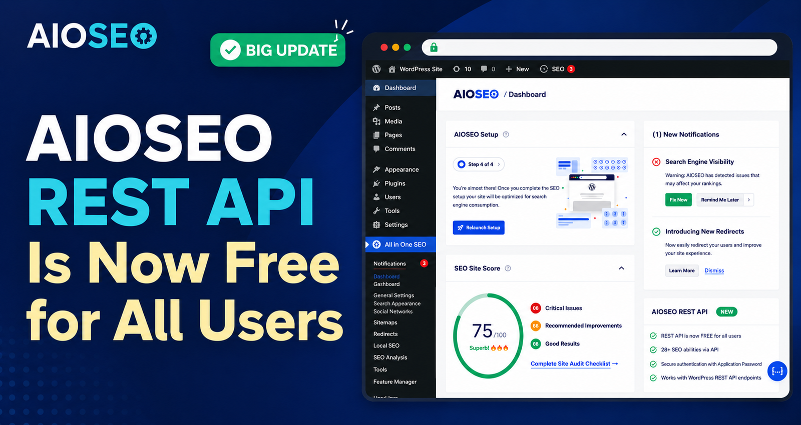 AIOSEO REST API Is Now Free for All Users [Big Update]