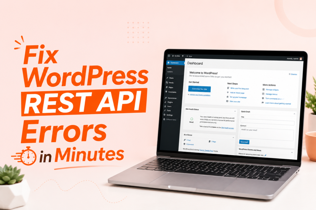 Fix WordPress REST API Errors in Minutes