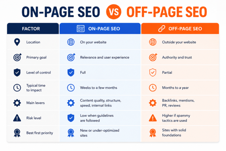 On-Page vs Off-Page SEO: Stop Believing These Myths