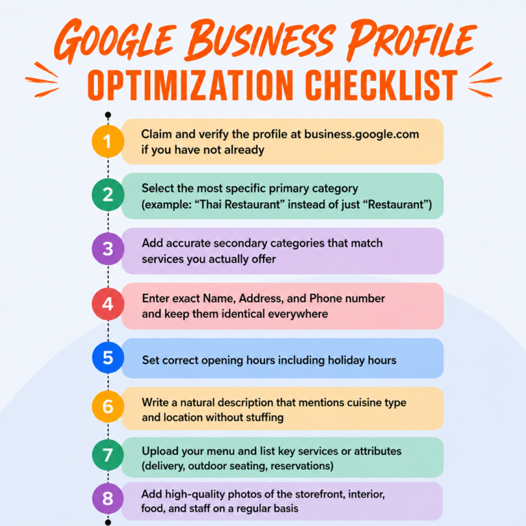 How to Rank Your Restaurant #1 on Google Maps in 2026 (Step-by-Step)