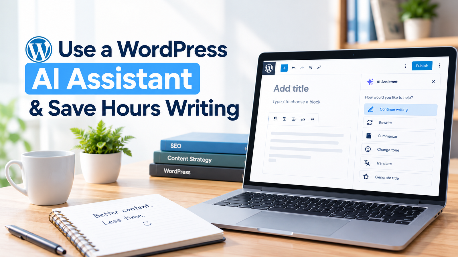 WordPress AI assistant
