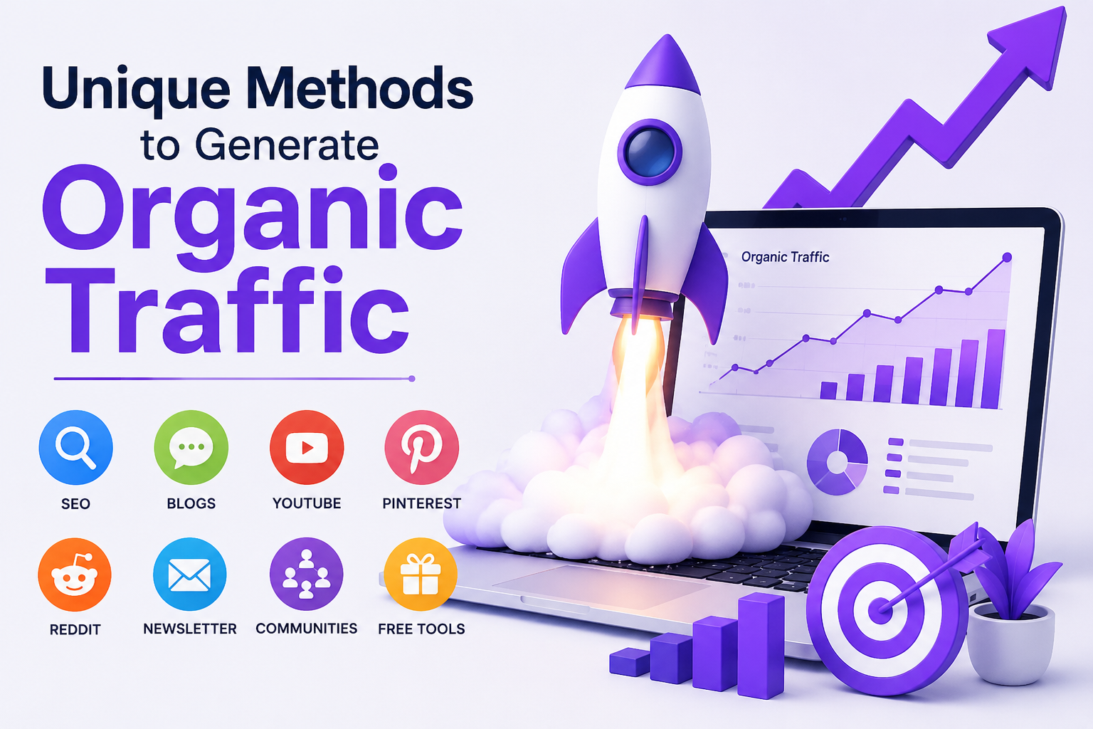 Unique Methods to Generate Organic Traffic in 2026